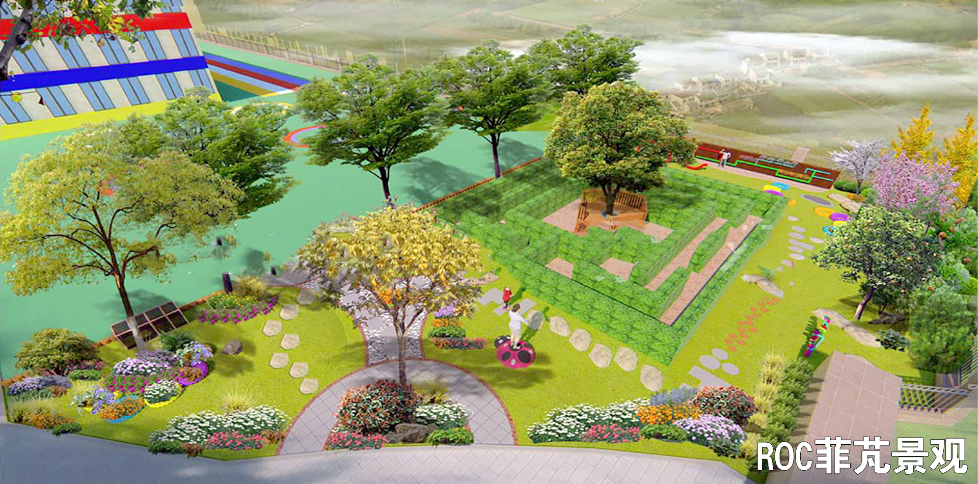 記西江華府第一幼兒園景觀設(shè)計(jì)施工一體化項(xiàng)目開工2.jpg